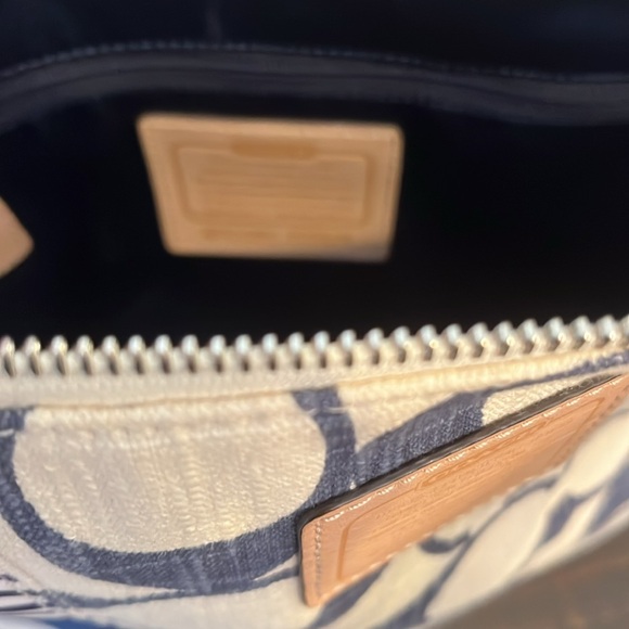 $358 Coach patchwork Daisy convertible striped Shoulder Bag Handbag 23963 F23963 - Picture 5 of 8